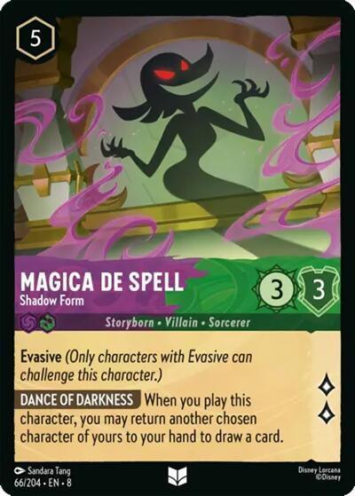 Magica De Spell - Shadow Form (66/204) [Reign of Jafar] - for just $0.10! 