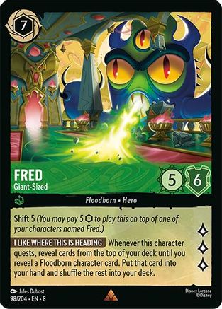 Fred - Giant-Sized (98/204) - Reign of Jafar Cold Foil - for just $0.44! 