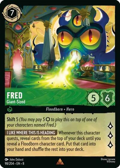 Fred - Giant-Sized (98/204) [Reign of Jafar] - for just $0.20! 