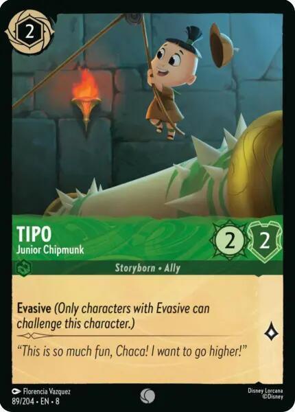 Tipo - Junior Chipmunk (89/204) [Reign of Jafar] - for just $0.10! 