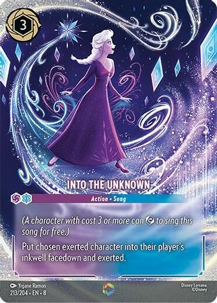 Into the Unknown - Enchanted (213/204) - Reign of Jafar Holofoil - for just $68.87! 