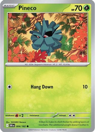 Pineco 004 - SV10 Destined Rivals - for just $0.03! 