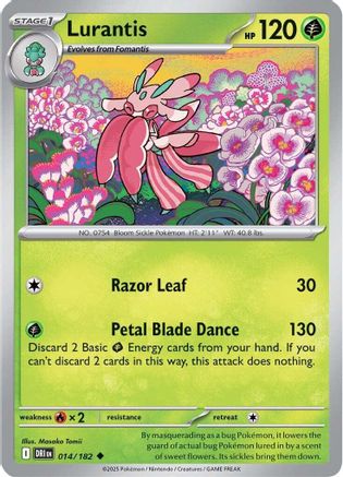 Lurantis 014 - SV10 Destined Rivals Reverse Holofoil - for just $0.18! 