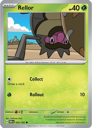 Rellor 024 - SV10 Destined Rivals Reverse Holofoil - for just $0.05! 