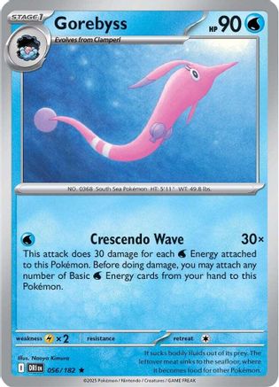 Gorebyss 056 - SV10 Destined Rivals Holofoil - for just $0.05! 