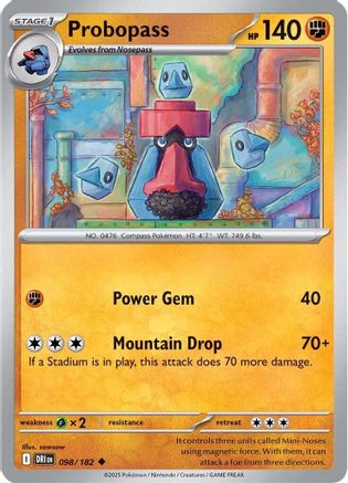 Probopass 098 - SV10 Destined Rivals Reverse Holofoil - for just $0.15! 
