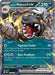 Arven's Mabosstiff ex 139/182 - SV10 Destined Rivals Holofoil - for just $0.50! 