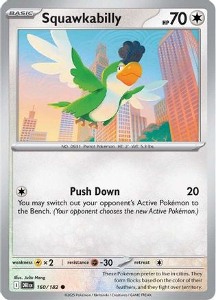 Squawkabilly 160 - SV10 Destined Rivals - for just $0.05! 