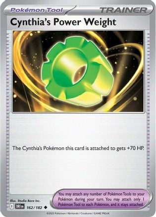Cynthia's Power Weight 162 - SV10 Destined Rivals - for just $0.09! 