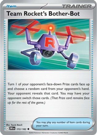 Team Rocket's Bother-Bot 172 - SV10 Destined Rivals - for just $0.06! 