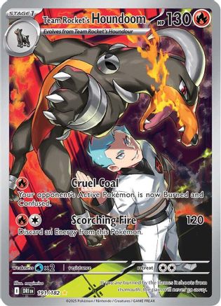 Team Rocket's Houndoom 191/182 - SV10 Destined Rivals Holofoil - for just $8.96! 