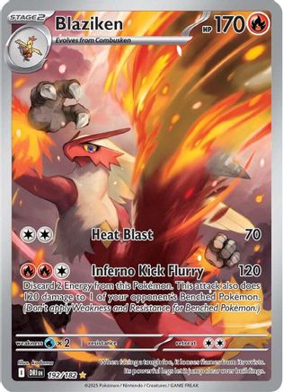 Blaziken 192/182 - SV10 Destined Rivals Holofoil - for just $5! 