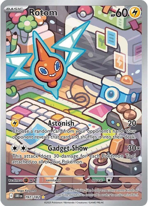 Rotom (197/182) [Scarlet & Violet: Destined Rivals] - for just $2! 