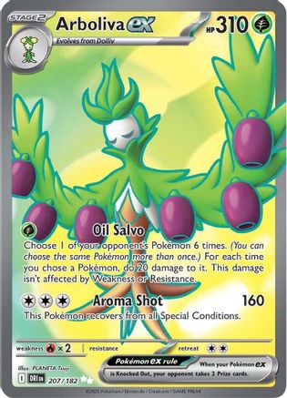 Arboliva ex 207/182 - SV10 Destined Rivals Holofoil - for just $1.36! 