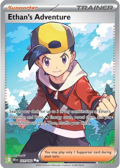 Ethan's Adventure (221/182) [Scarlet & Violet: Destined Rivals] - for just $1.40! 