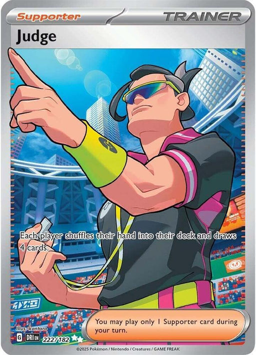 Judge (222/182) [Scarlet & Violet: Destined Rivals] - for just $0.60! 