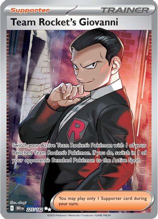 Team Rocket's Giovanni 225/182 - SV10 Destined Rivals Holofoil - for just $4.50! 