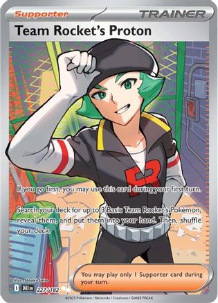 Team Rocket's Proton 227/182 - SV10 Destined Rivals Holofoil - for just $2.54! 