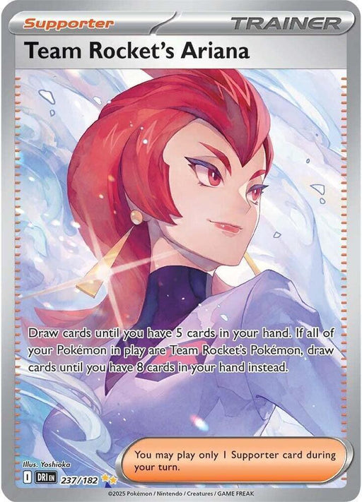 Team Rocket's Ariana (237/182) [Scarlet & Violet: Destined Rivals] - for just $9.05! 