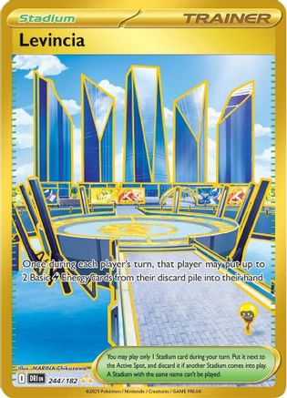 Levincia 244 - SV10 Destined Rivals Holofoil - for just $6.15! 