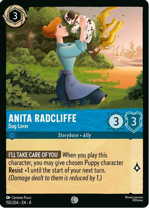 Anita Radcliffe - Dog Lover (155/204) [Reign of Jafar] - for just $0.10! 