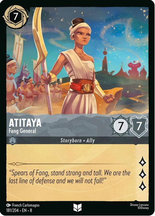 Atitaya - Fang General (181/204) [Reign of Jafar] - for just $0.10! 