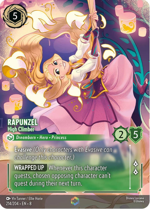 Rapunzel - High Climber (Enchanted) (214/204) [Reign of Jafar] - for just $52.10! 