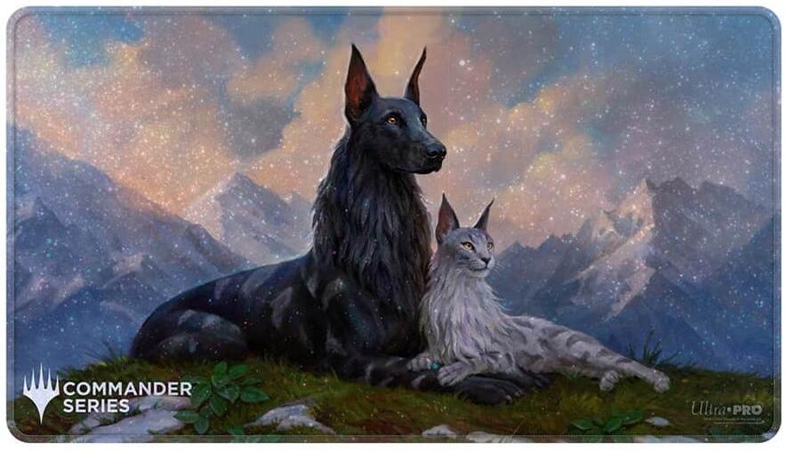 Ultra PRO: Holofoil Playmat - Commander Series 8 (Fan Vote 3 - Rin and Seri) - for just $39.99! 