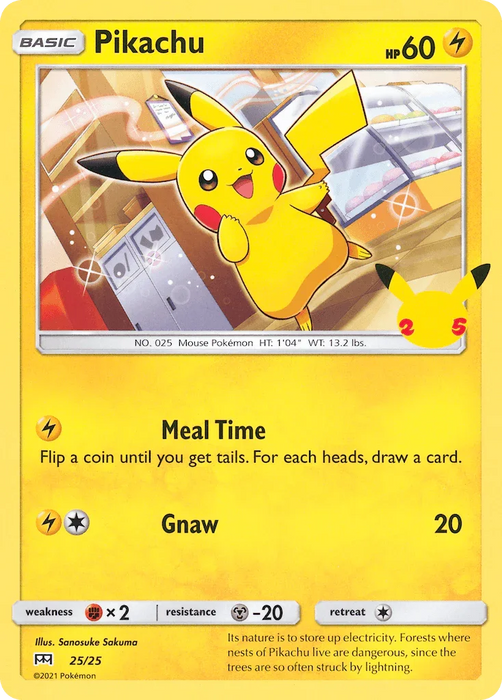 Pikachu (25/25) [McDonald's 25th Anniversary] - for just $1.90! 
