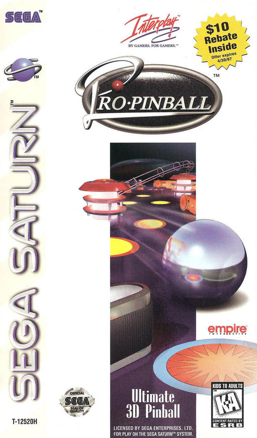 Pro Pinball (Sega Saturn) - for just $0! 