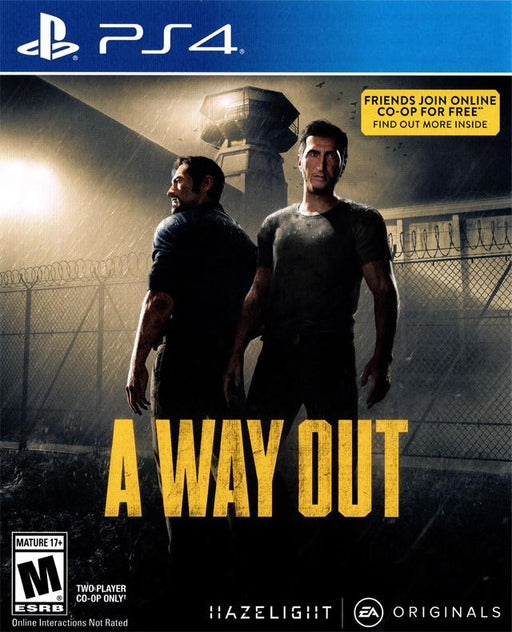 A Way Out (Playstation 4) - for just $0! 