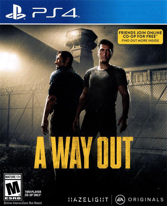 A Way Out (Playstation 4) - for just $0! 