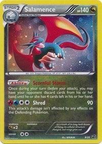 Salamence (8/20) (Cosmos Holo) (Blister Exclusive) [Black & White: Dragon Vault] - for just $4.95! 