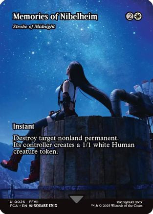 Memories of Nibelheim - Stroke of Midnight (Showcase) (FCA-026) - FINAL FANTASY: Through the Ages Foil - for just $1.75! 