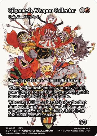 Gilgamesh, Weapon Collector - Godo, Bandit Warlord (Showcase) (FCA-013) - FINAL FANTASY: Through the Ages - for just $0.83! 