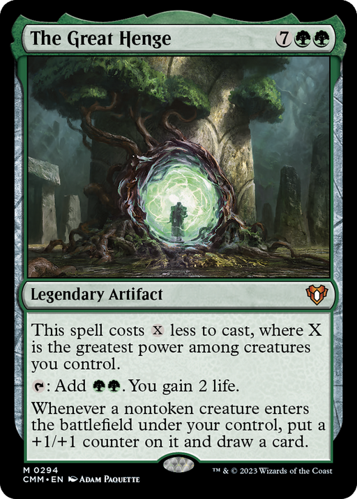 The Great Henge (CMM-294) - Commander Masters - for just $19.63! 