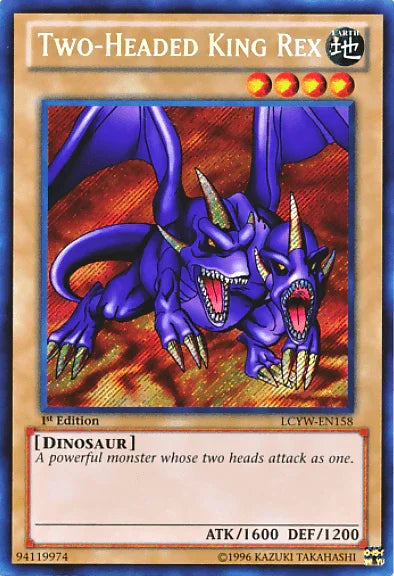 Two-Headed King Rex [LCYW-EN158] Secret Rare - for just $3.75! 