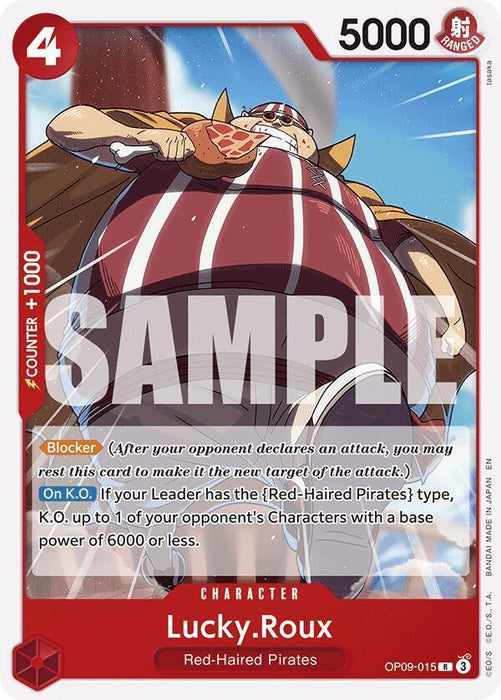 Lucky.Roux (Reprint) [Starter Deck: Red Shanks] - for just $0.10! 