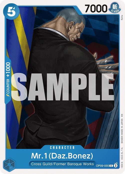 Mr.1(Daz.Bonez) (Reprint) [Starter Deck: Blue Buggy] - for just $0.10! 