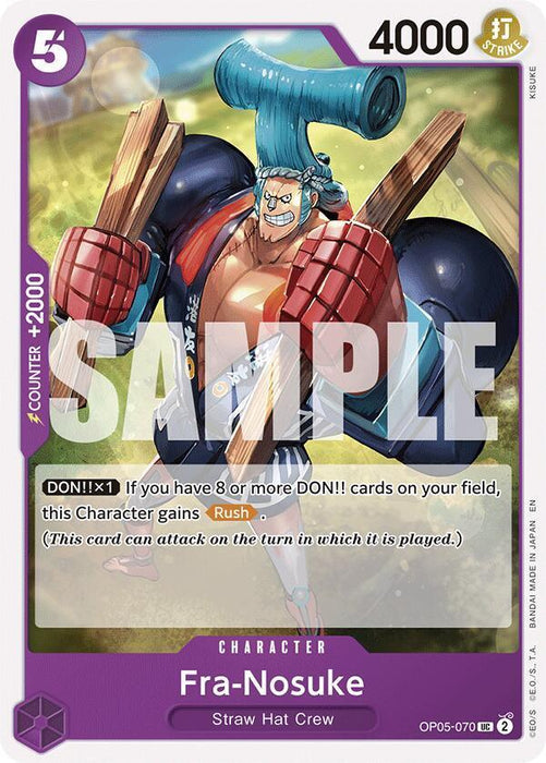 Fra-Nosuke (Reprint) [Starter Deck: Purple/Black Monkey.D.Luffy] - for just $0.10! 