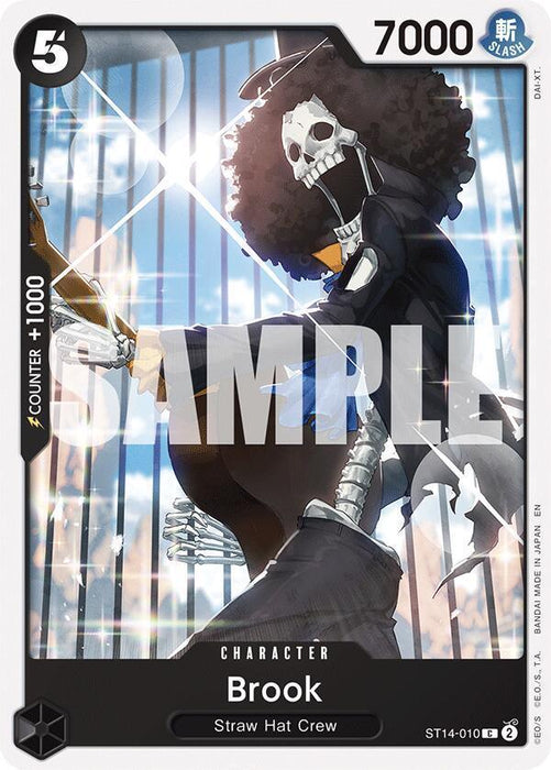 Brook (Reprint) [Starter Deck: Purple/Black Monkey.D.Luffy] - for just $0.10! 