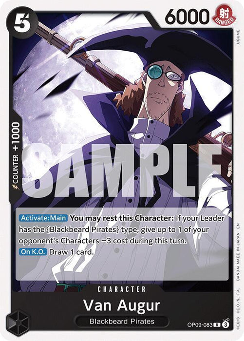 Van Augur (Reprint) [Starter Deck: Black Marshall.D.Teach] - for just $0.10! 
