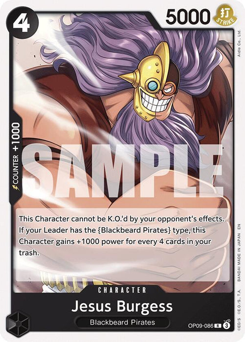 Jesus Burgess (Reprint) [Starter Deck: Black Marshall.D.Teach] - for just $0.10! 