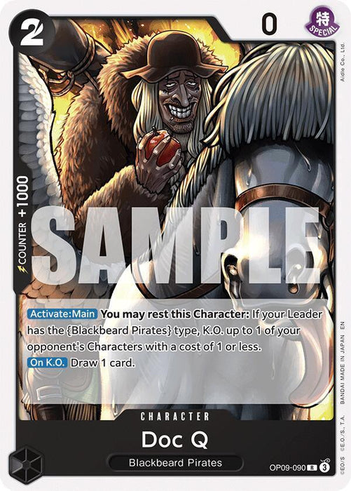 Doc Q (Reprint) [Starter Deck: Black Marshall.D.Teach] - for just $0.10! 