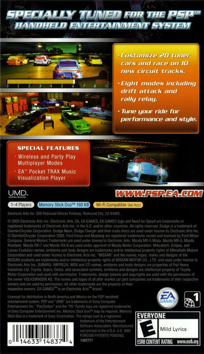 Need for Speed: Underground Rivals – PlayStation Portable (PSP) - for just $0! 