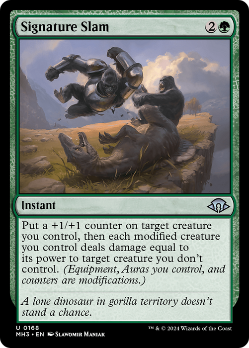 Signature Slam (MH3-168) - Modern Horizons 3 - for just $0.05! 