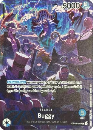 Buggy (English Version 2nd  Anniversary Set) (OP09-042) - One Piece Promotion Cards Foil - for just $36.05! 