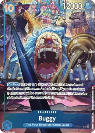 Buggy (051) (English Version 2nd Anniversary Set) (OP09-051) - One Piece Promotion Cards Foil - for just $22.80! 