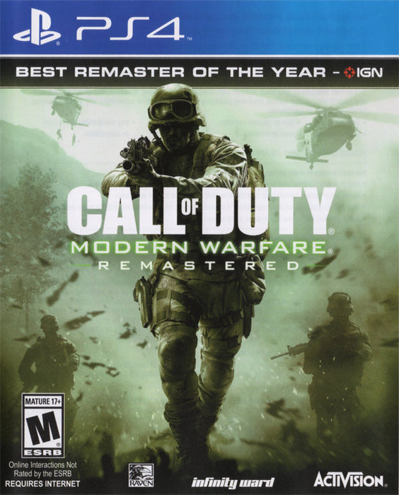Call of Duty: Modern Warfare Remastered (Playstation 4) - for just $0! 