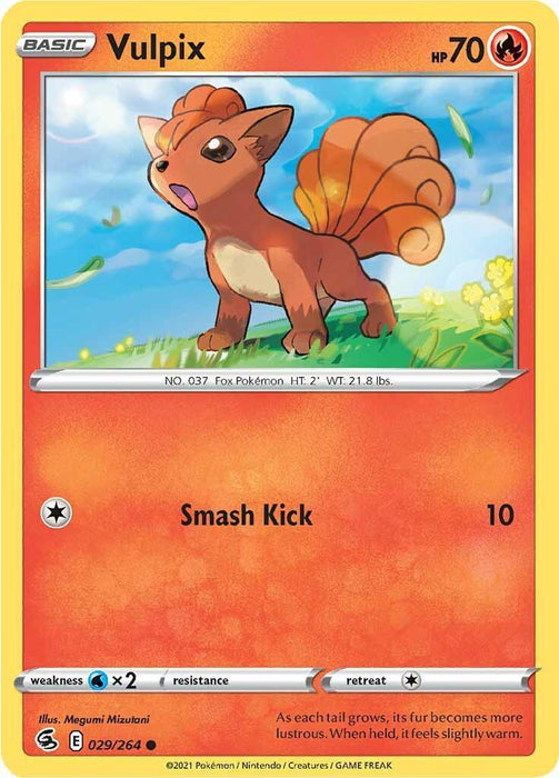 Vulpix (029/264) [Sword & Shield: Fusion Strike] - for just $0.10! 